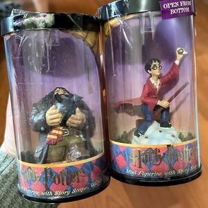 Enesco Harry Potter Mini Figurine Set - Red, Black, and Brown